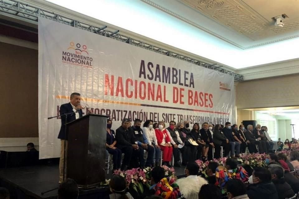 La Asamblea Nacional de Bases del SNTE congregó a sindicalizados de diversas partes del País.