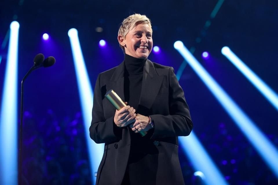 A Ellen DeGeneres le sorprendió imponerse con el Talk Show Diurno del Año.