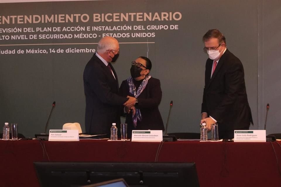 El Embajador de Estados Unidos en México, Ken Salazar, reiteró que se trata de un momento transformativo en la relación entre ambos países.