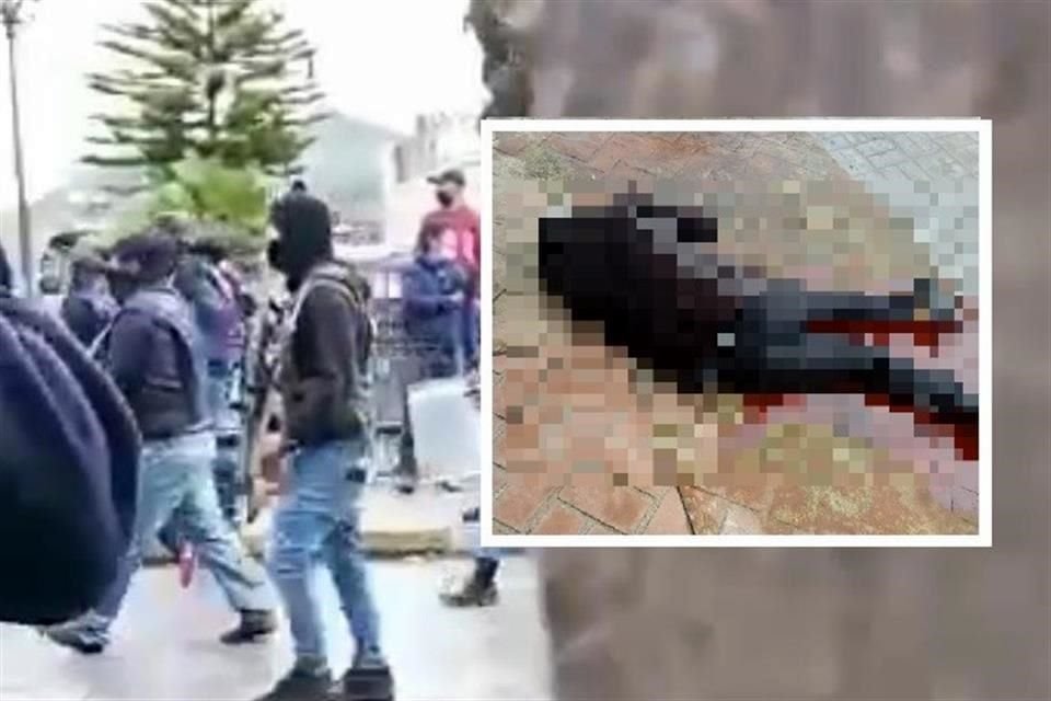 En videos grabados por habitantes, se registró la irrupción de grupos armados en la comunidad indígena de Chiapas.