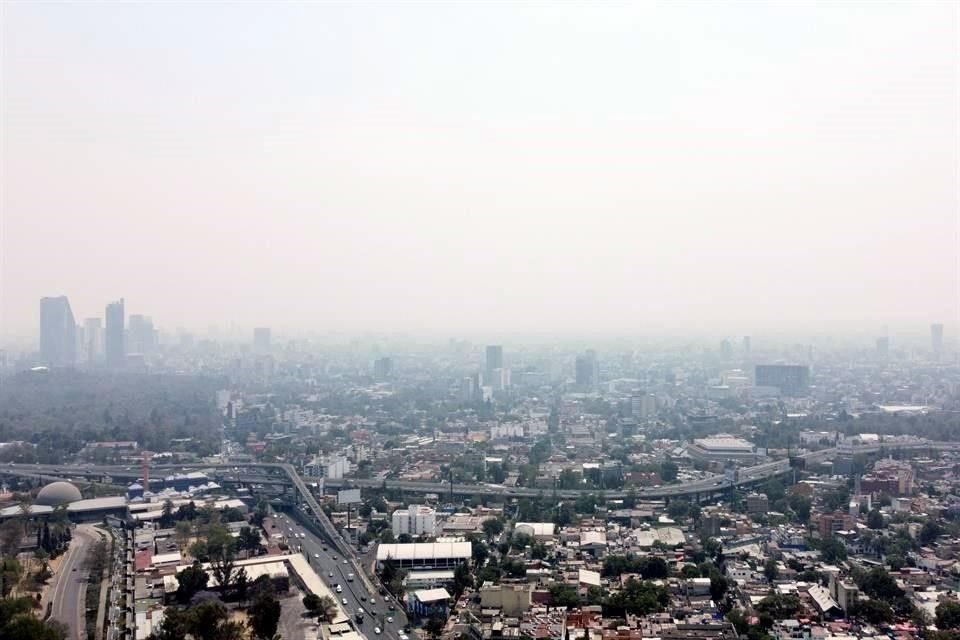 El exceso de ozono persiste en la Ciudad de México.