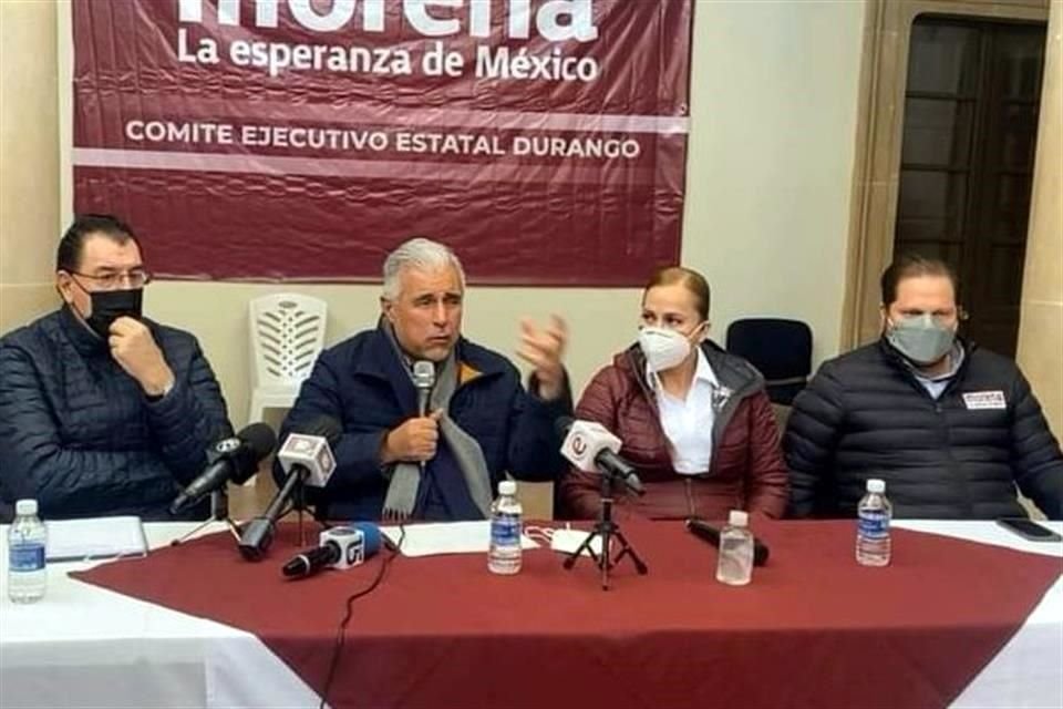 Senador González Yáñez asumió designación de Marina Vitela como candidata de Morena en Durango y lo recompensan con postulación a Alcaldía.