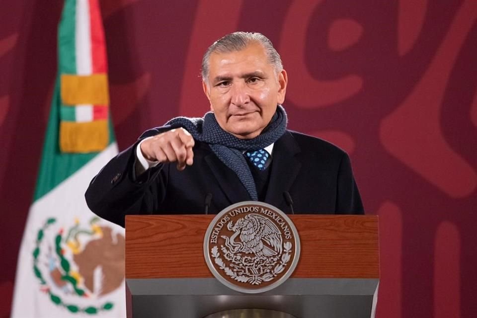 Adán Augusto López Hernández, titular de la Segob.