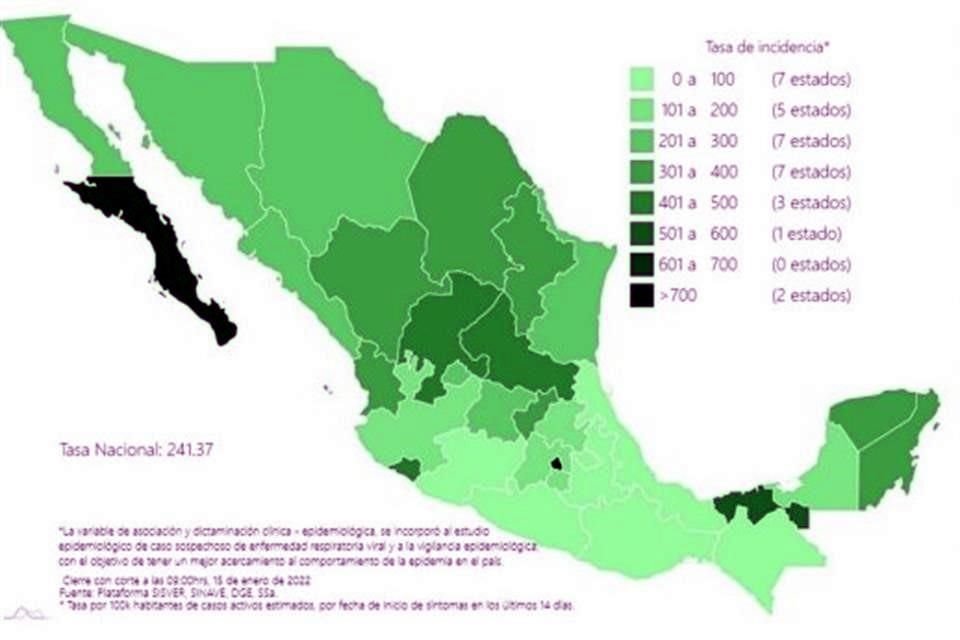 La Secretaría de Salud reportó otros 47 mil 113 casos de Covid-19 en México, para un total de 4 millones 349 mil 182.