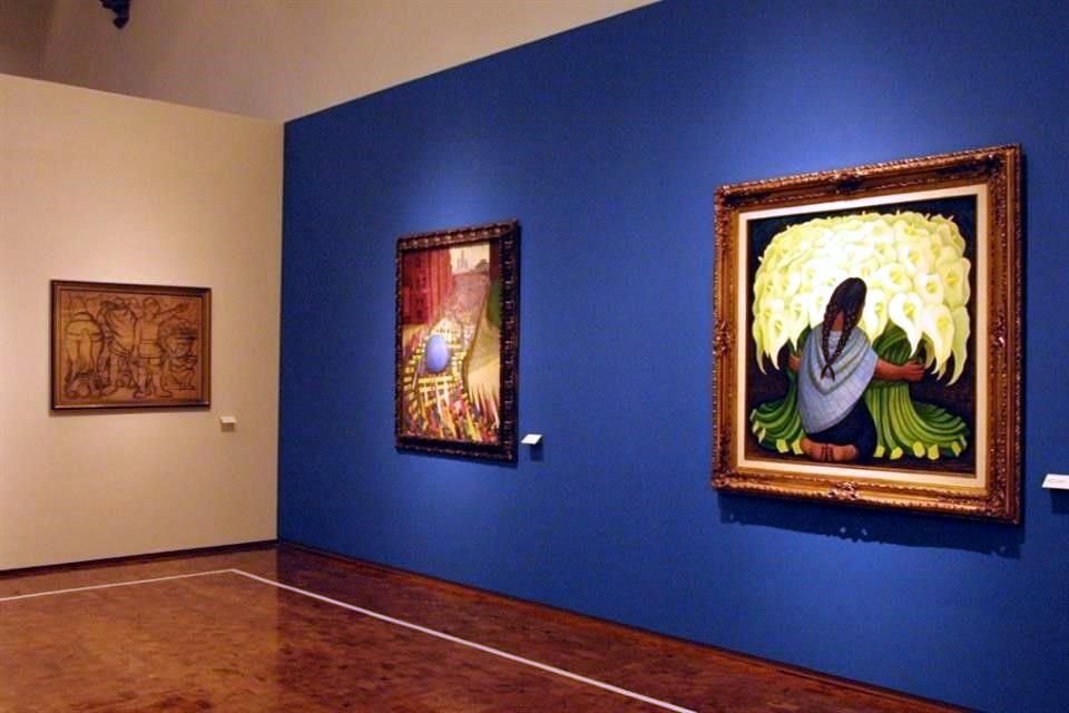 Diego Rivera, uno de los exponentes más destacados dentro de las colecciones pictóricas de Banamex.
