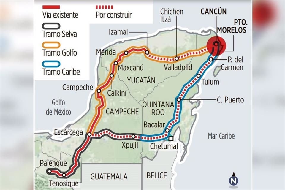 El Gobierno federal declaró de utilidad pública el tramo del Tren Maya en Quintana Roo.