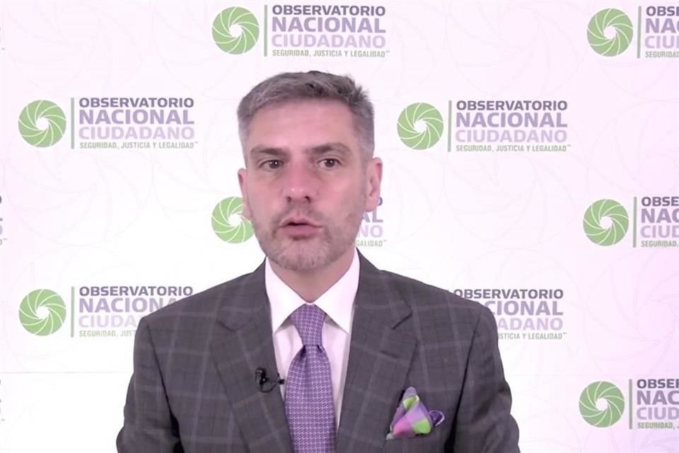 Francisco Rivas, presidente del Observatorio Nacional Ciudadano.