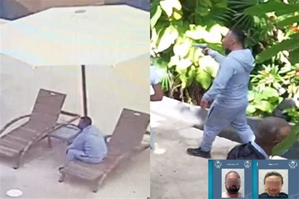 A los detenidos se les acusa de estar en contacto con el sicario que fue captado asesinando a los extranjeros dentro del hotel Xcaret, en Quintana Roo.