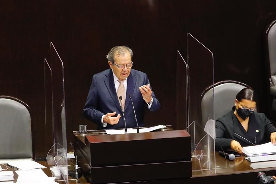 Porfirio Muñoz Ledo rechazó la extensión al Ministro presidente.