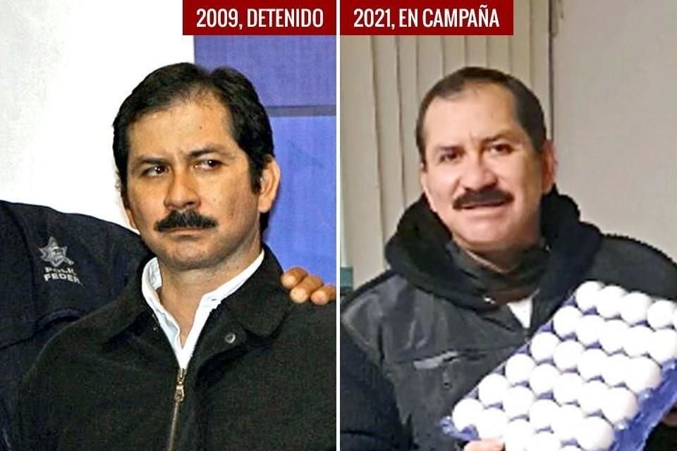 Miguel Ángel Almaraz, ex líder del PRD en Tamaulipas, detenido en 2009 por robo de combustible, ahora será candidato del PAN en Río Bravo.