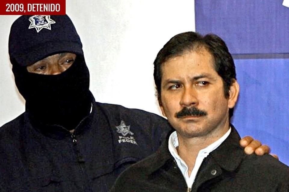 Almaraz fue detenido por vínculos con el robo de combustible.
