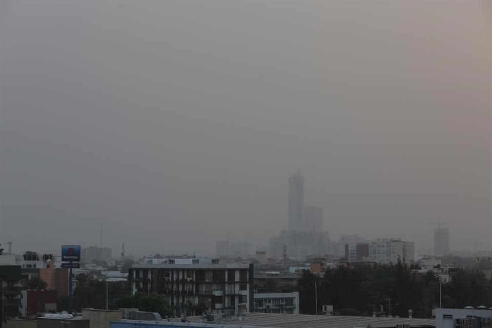 Este domingo hay mala calidad del aire en varias zonas de la Ciudad y en algunas incluso es muy mala.