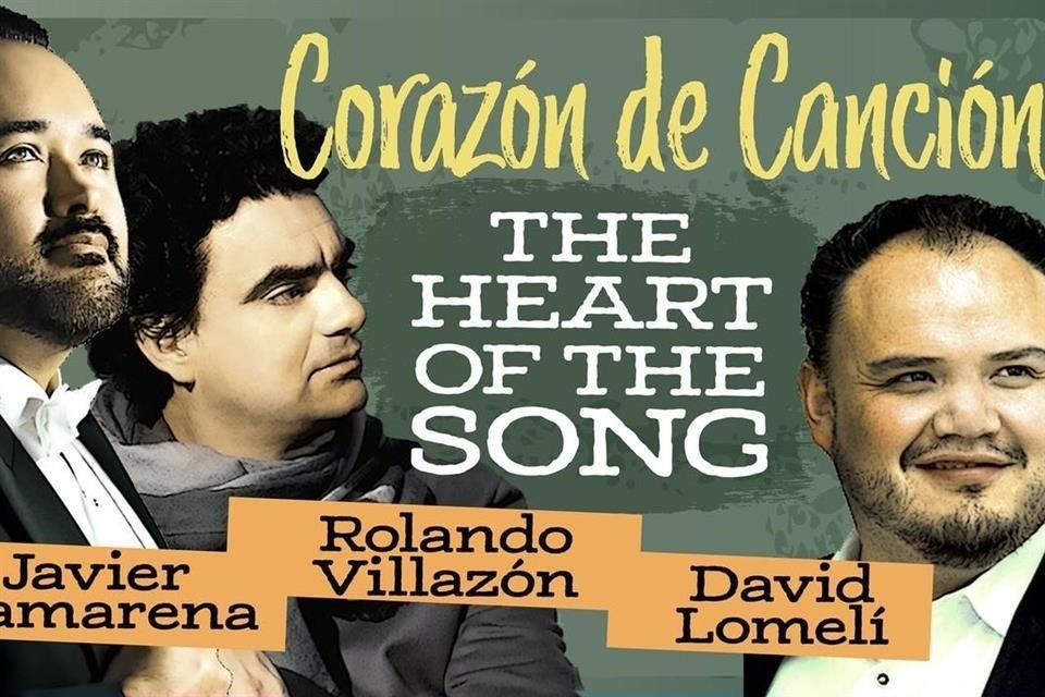 El 25 de mayo será lanzada por tiempo limitado la producción original 'Corazón de canción' con tenores mexicanos.