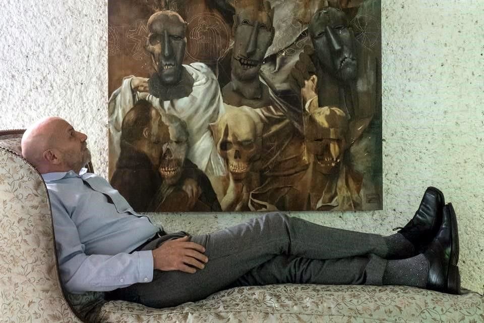 Este lunes, a las 17:00 horas, el artista Rafael Cauduro, fallecido el sábado a los 72 años, será homenajeado en Bellas Artes.