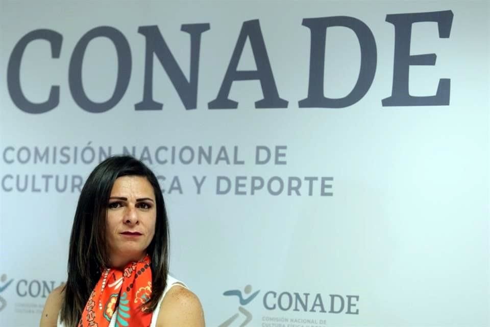 Ana Guevara es la cabeza de la Conade.