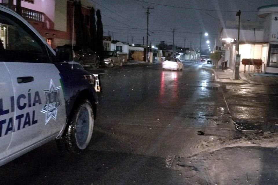 Elementos de la Policía Estatal, Ejército Mexicano y Guardia Nacional se movilizaron tras las acciones de la delincuencia.
