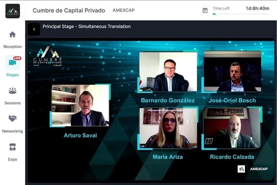 Participación de José Oriol Bosch y María Ariza en la Cumbre de Capital Privado 2021 de la Amexcap.