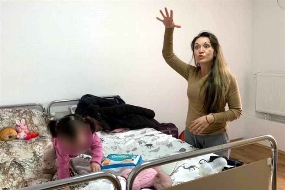 Silvia afirma que en el refugio en Rumania han podido encontrar todas las facilidades que han necesitado.