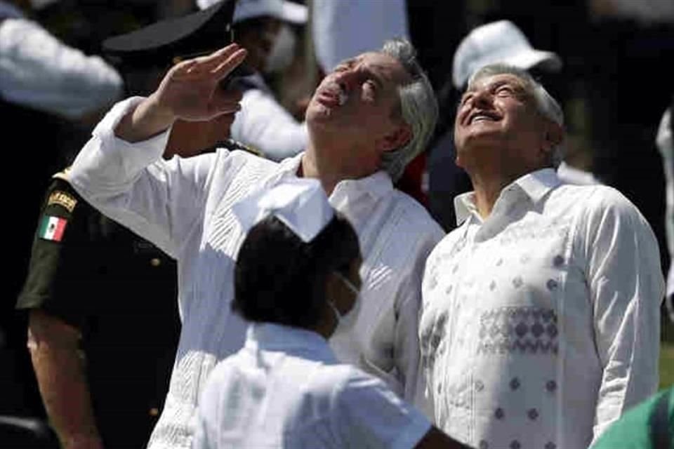 En febrero del 2021, los presidentes de México y Argentina acudieron a Iguala a conmemorar el Día de la Bandera.