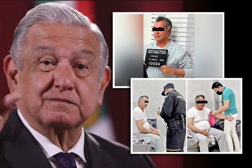 Ante detención de Jaime Rodríguez, AMLO pidió no usar ley para venganzas políticas y criticó difusión de fotos del ex Gobernador en cárcel.