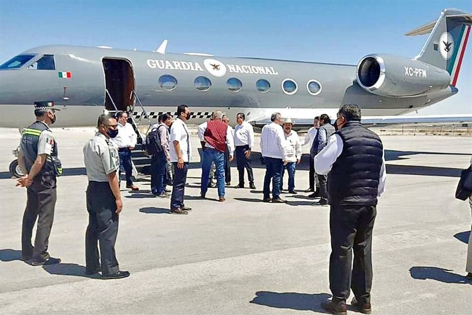 Adn Augusto y Mario Delgado utilizaron las aeronaves para viajar acudir a eventos donde promovieron la consulta de revocacin de mandato.
