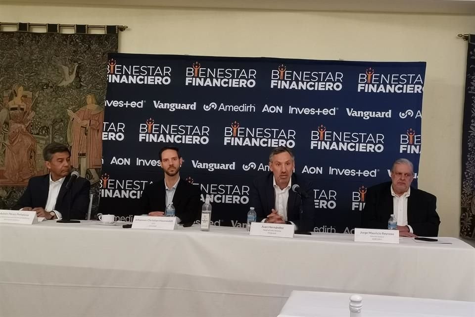 Presentación del primer reporte anual de Bienestar Financiero en México.
