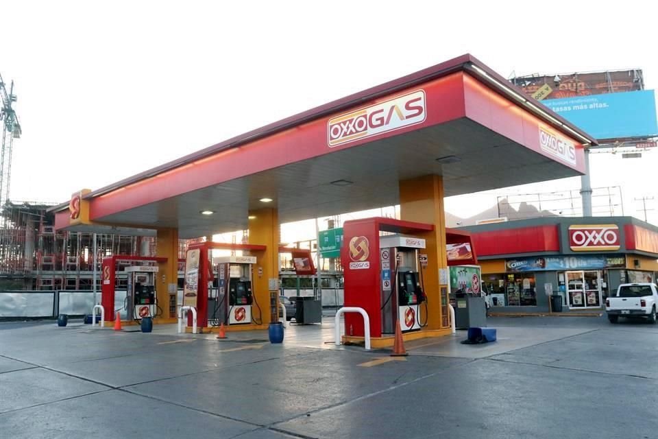 OXXO Gas, división de Combustibles de FEMSA tuvo una caída de 21.4 por ciento en el primer trimestre.