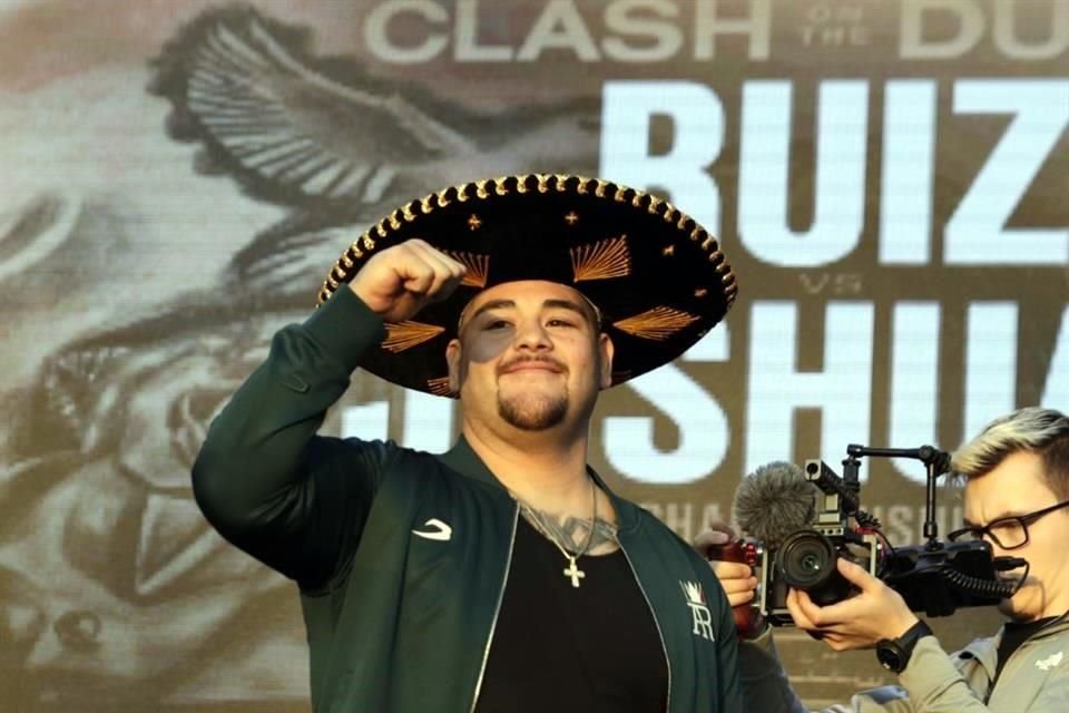 Andy Ruiz peleará el 16 de julio en La Plaza México.
