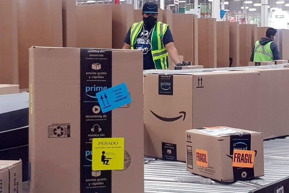 Actualmente, Amazon genera 7 mil 500 empleos directos en Mxico.