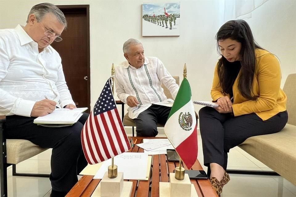 Previo a la conversación telefónica que sostuvieron ayer ambos Mandatarios, un alto funcionario de la Casa Blanca dijo que respetan la condena del Gobierno mexicano contra Rusia.