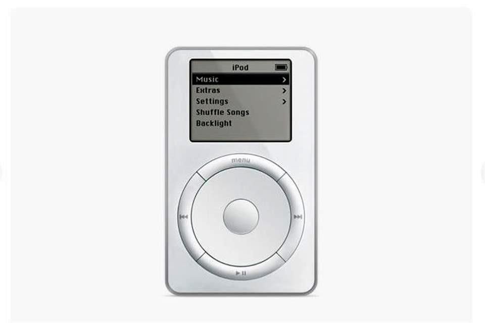 La historia del iPod comenzó en 2001.