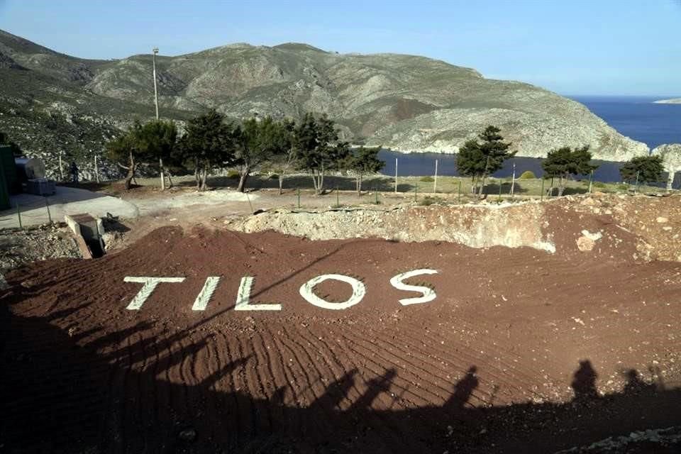 La isla de Tilos tiene 500 habitantes permanentes.