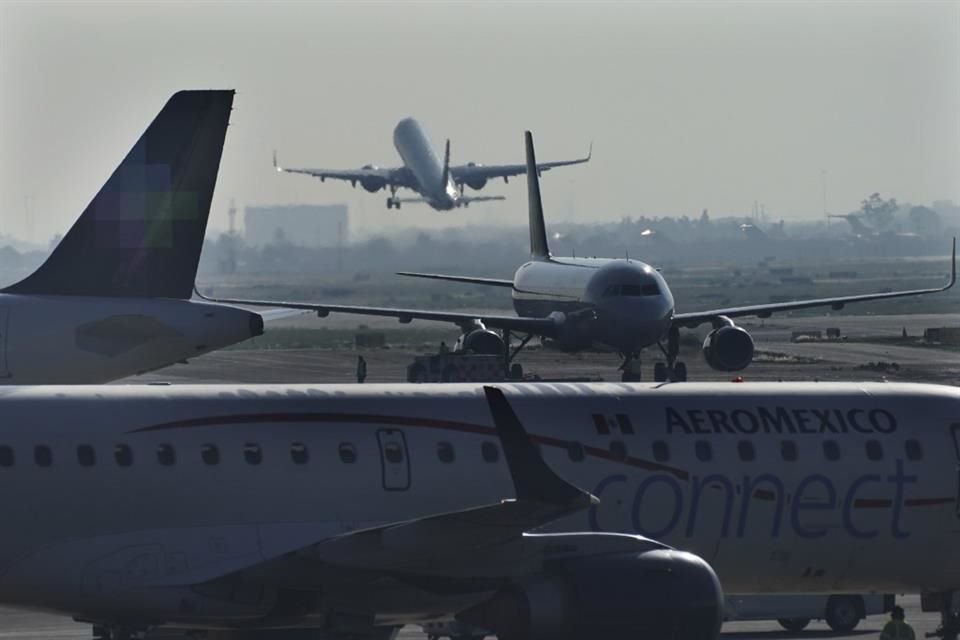 Aeroméxico operará en total ocho rutas nacionales desde el AIFA.