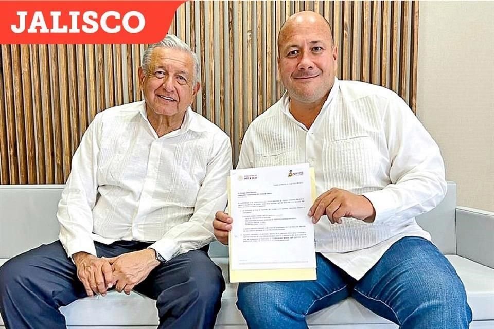 Tanto con Samuel García y Enrique Alfaron, de MC, AMLO aplicó ayer la fórmula de prometer obras como presas y trenes en NL y Jalisco.