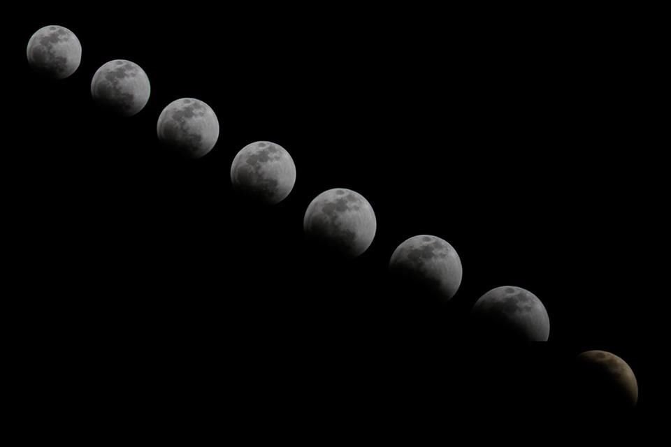 El eclipse lunar de este domingo 15 de mayo.