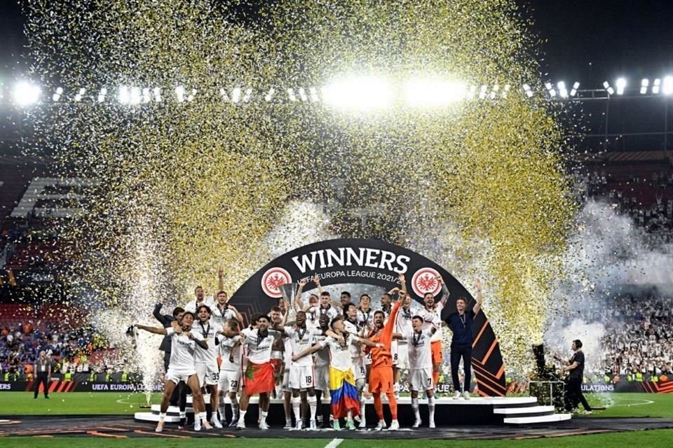 Eintracht Frankfur acaba con la sequía de 42 años sin título internacional.