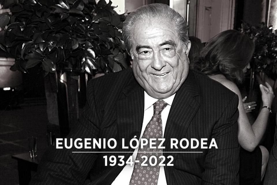 Eugenio López Rodea, el fundador de Jumex, la mayor productora de jugos en AL, murió este viernes a los 87 años de edad.