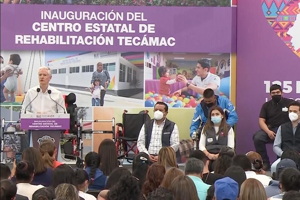 Inauguran Centro Estatal de Rehabilitación Tecámac