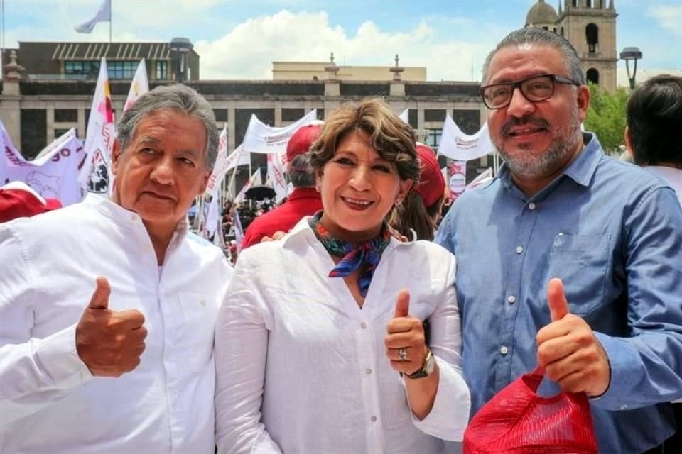 El senador Higinio Martínez; la secretaria de Educación, Delfina Gómez; y el director de Aduanas, Horacio Duarte, figuran entre los aspirantes al Gobierno del Edomex