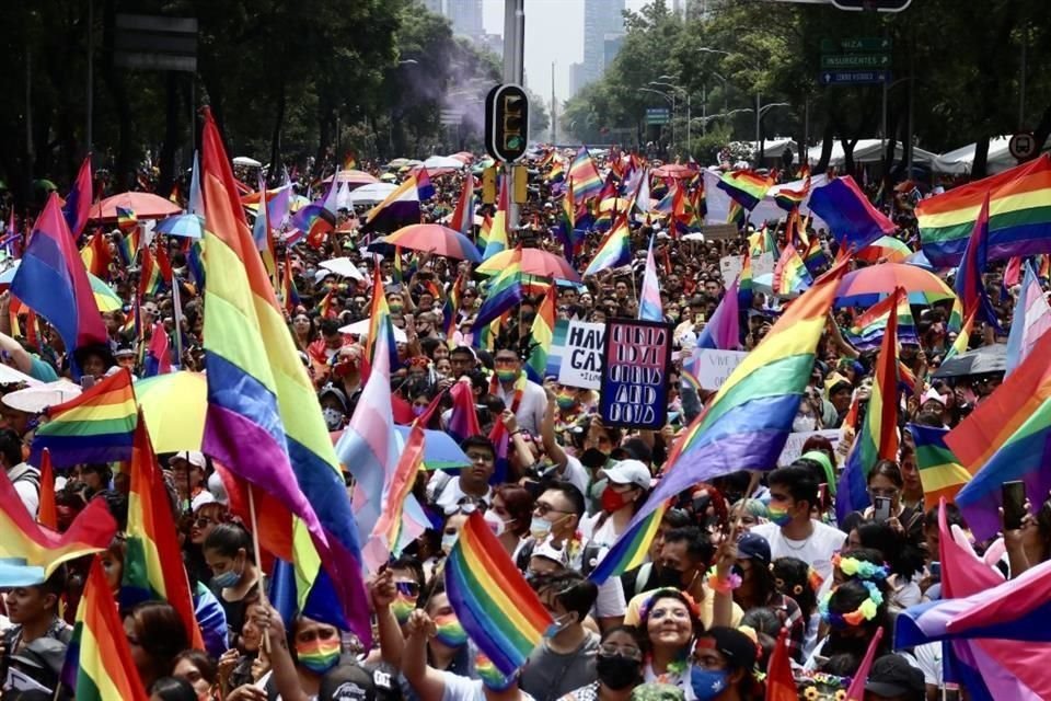 De vuelta a la presencialidad, la Marga por el Orgullo LGBT+ registró la cifra más alta de asistentes en la historia, con consignas de todos los años y algunas exigencias nuevas