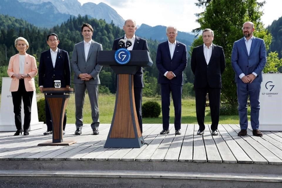 Los líderes del G7 están reunidos en una cumbre en los Alpes bávaros.