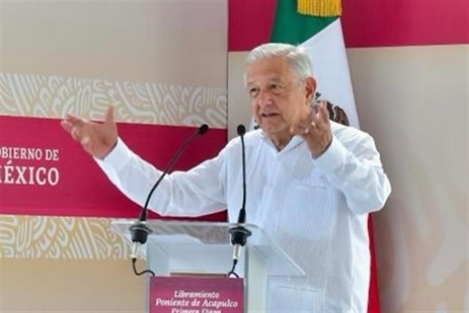 El Presidente Andrés Manuel López Obrador inauguró la primera etapa del Libramiento Poniente de Acapulco, en Guerrero.