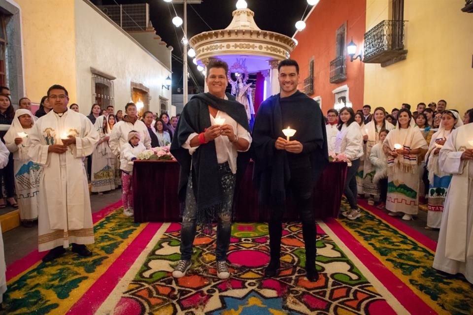 Carlos Rivera y Carlos Vives unieron sus talentos para crear el tema 'Te soñé', cuyo video musical retrata las tradiciones de Tlaxcala.