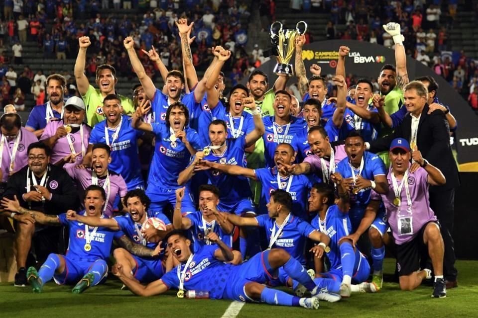 Cruz Azul ganó al Supercopa de la Liga MX hace unos días.