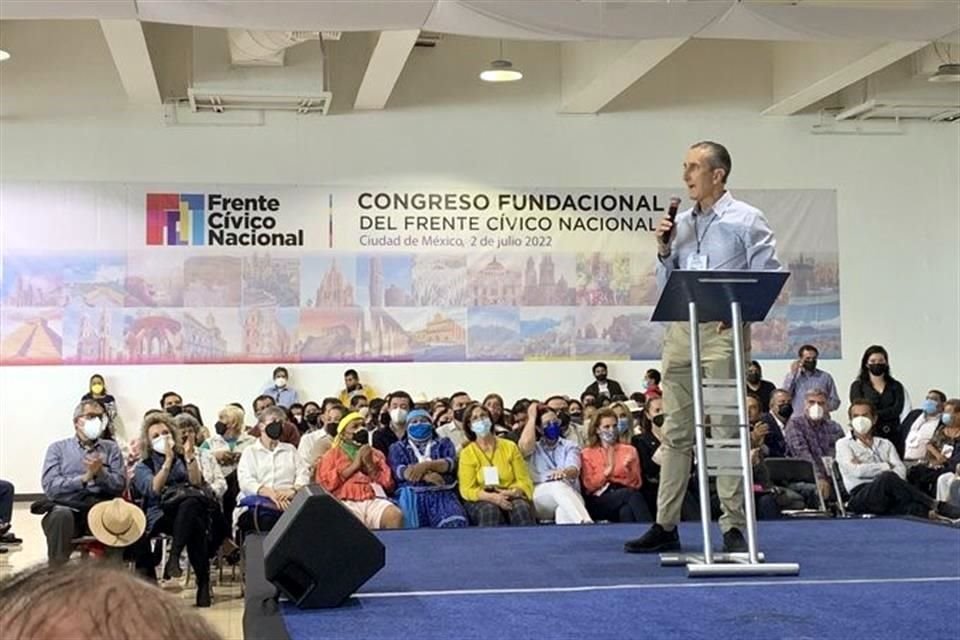 Juan Francisco Torres Landa explicó que se presentará al Congreso la propuesta para que INE pueda organizar las elecciones primarias para elegir candidato presidencial.