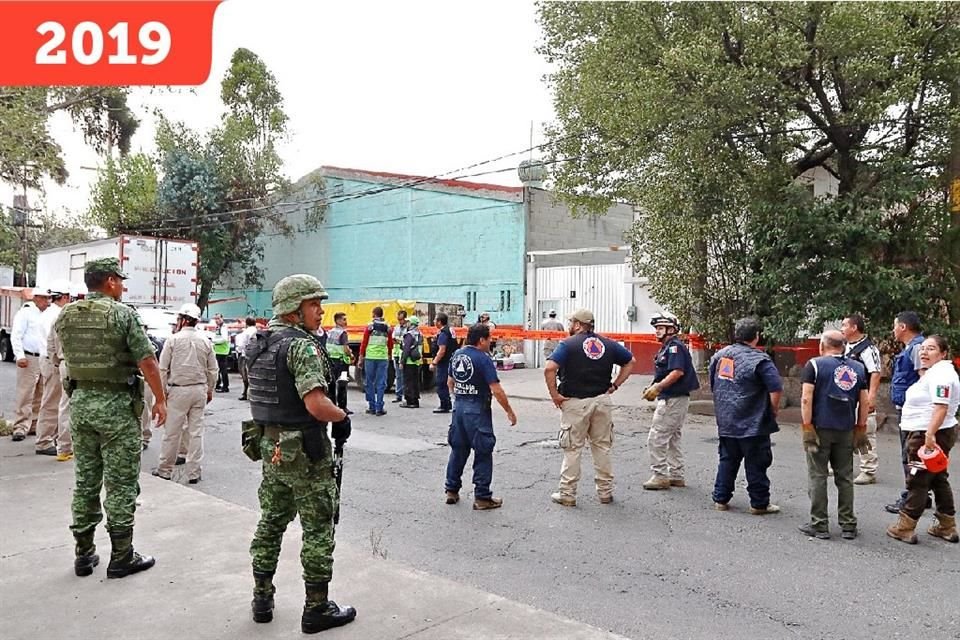 En la Calle Añil, en la Colonia Granjas México, Iztacalco, fue ubicada una toma clandestina en agosto de 2019.