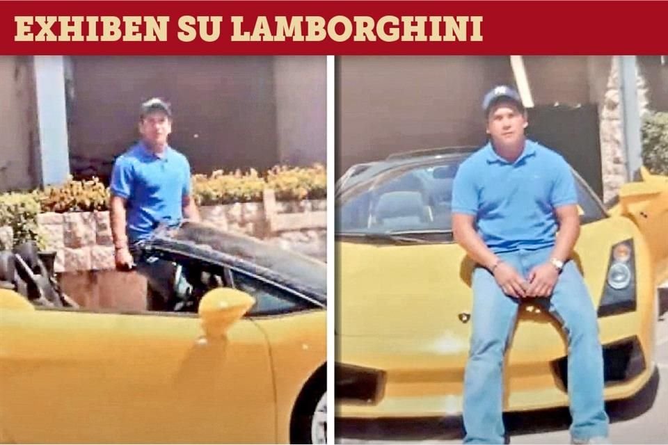 El Gobierno de Campeche revel que Alejandro Moreno tena una amplia coleccin de autos de lujo que se llev de su residencia, entre ellos un Lamborghini.