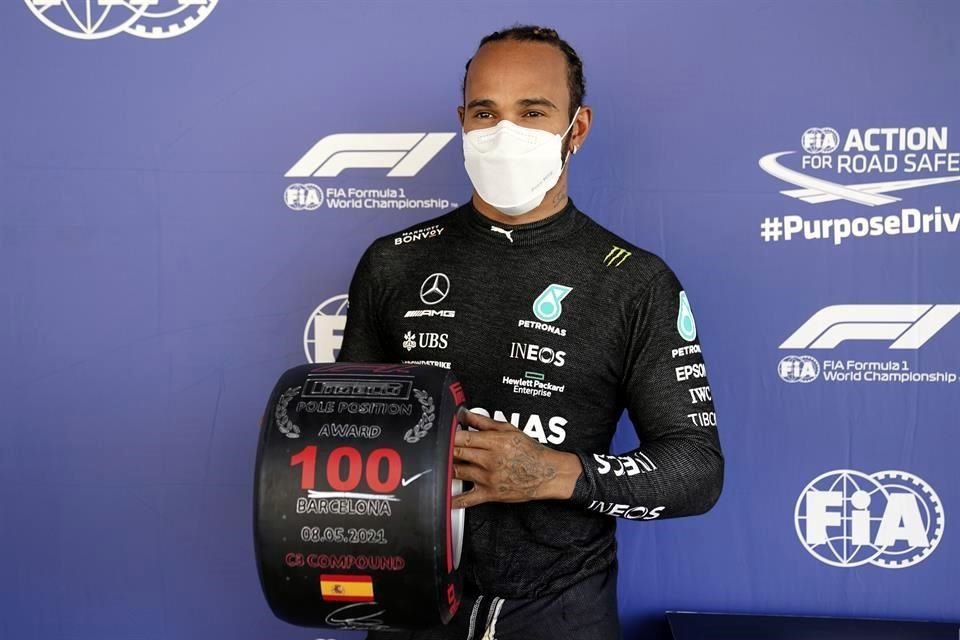 Lewis Hamilton buscará este domingo su triunfo número 98 en la Fórmula Uno.