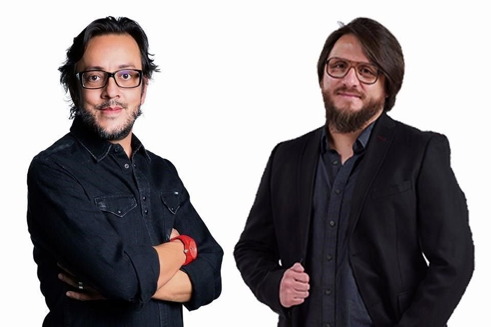 Rodrigo Tarquino, vp creativo de Weber Shandwick, y Alfredo 'Rey' Alquicira, vp creativo de McCann Worldgroup México.