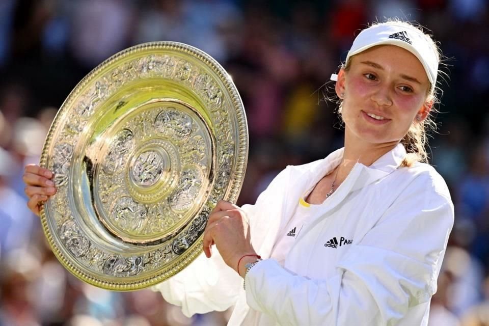Rybakina es la quinta distinta campeona de Wimbledon en las últimas cinco ediciones.